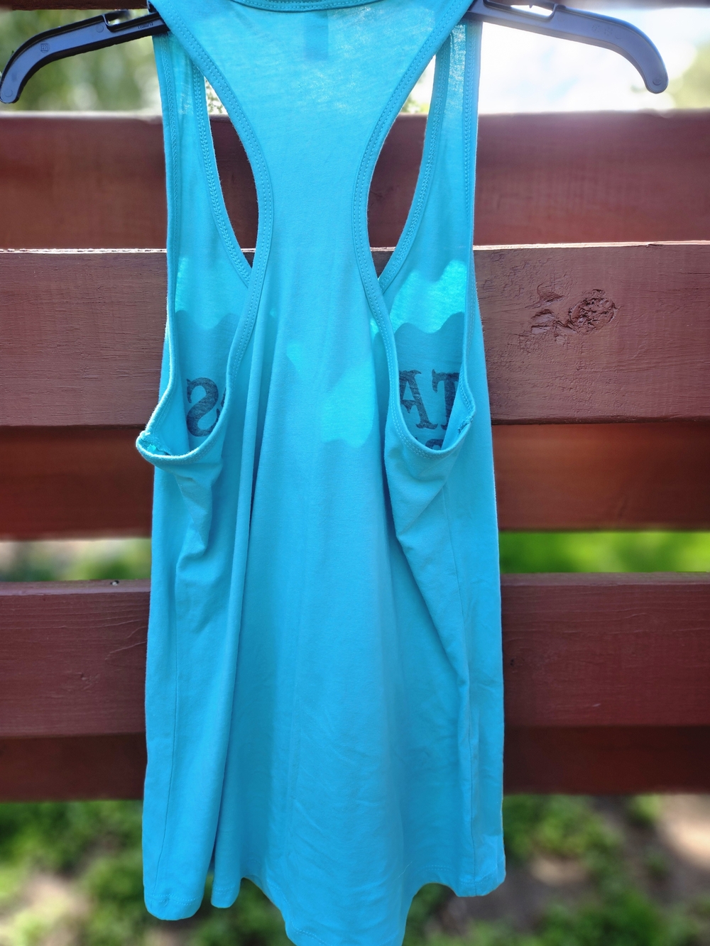 Turquoise Racerback Tank - Picture 2 of 3